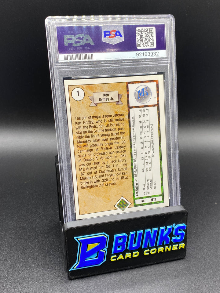 1989 Ken Griffey Jr. Star Rookie PSA 8