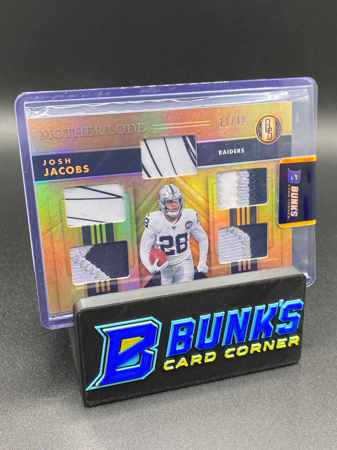 2020 Josh Jacobs Mother Lode Patch 11/49