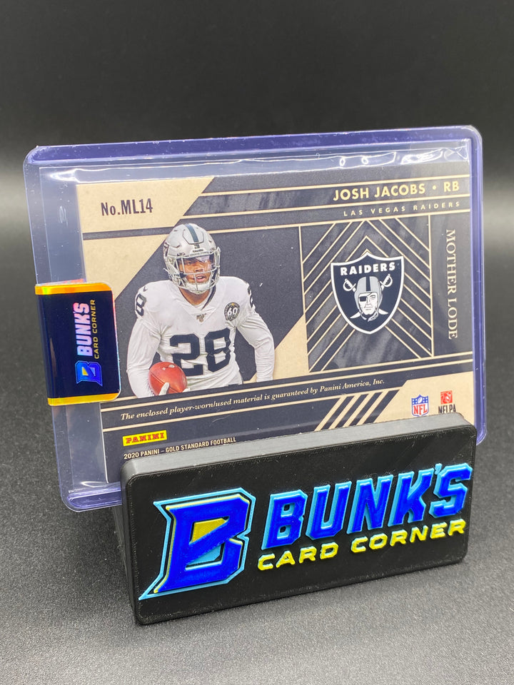2020 Josh Jacobs Mother Lode Patch 11/49