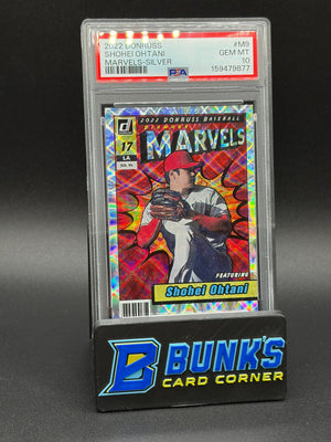 2022 Shohei Ohtani Marvels Silver PSA 10 287/349