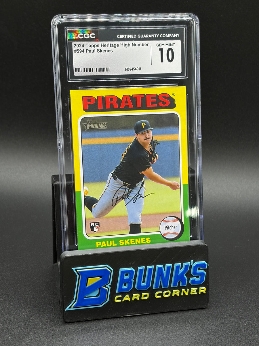 2024 Paul Skenes Topps Heritage High Number RC