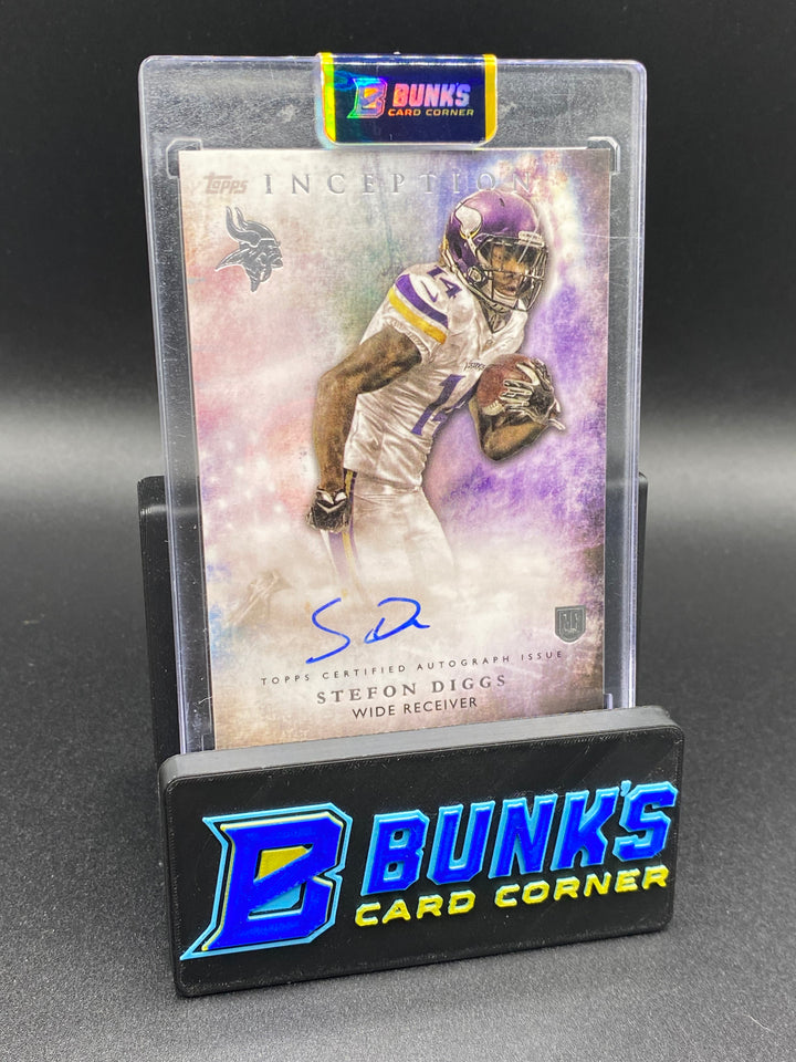 2015 Stefon Diggs Inception Auto. RC