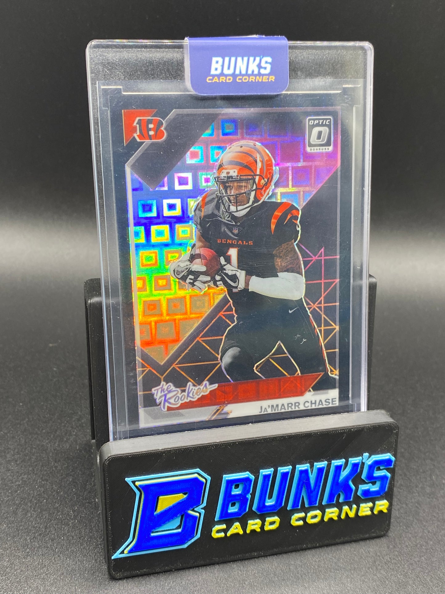2021 Ja'Marr Chase The Rookies Prizm 21/25