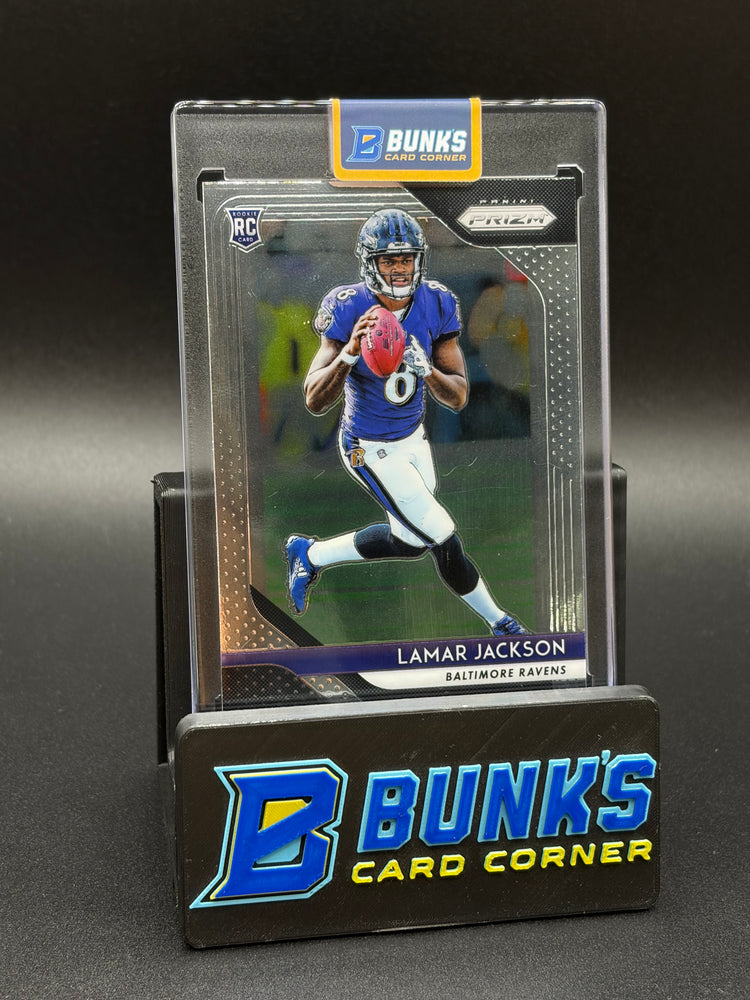2018 Lamar Jackson Prizm Rookie Silver RC