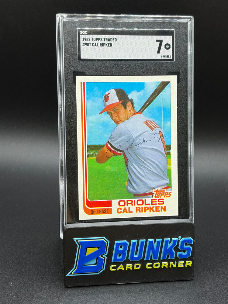 1982 Cal Ripken Topps Traded SGC 7 RC
