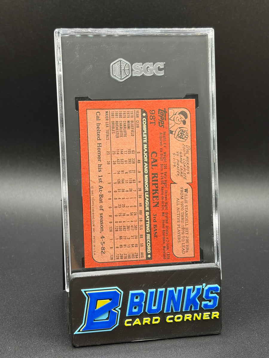 1982 Cal Ripken Topps Traded SGC 7 RC