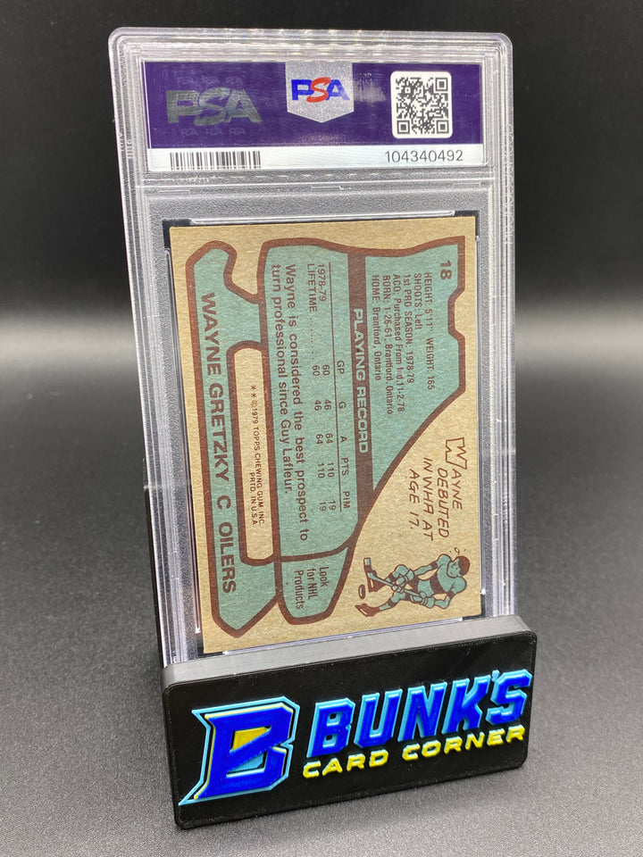 1979 Wayne Gretzky RC PSA 4