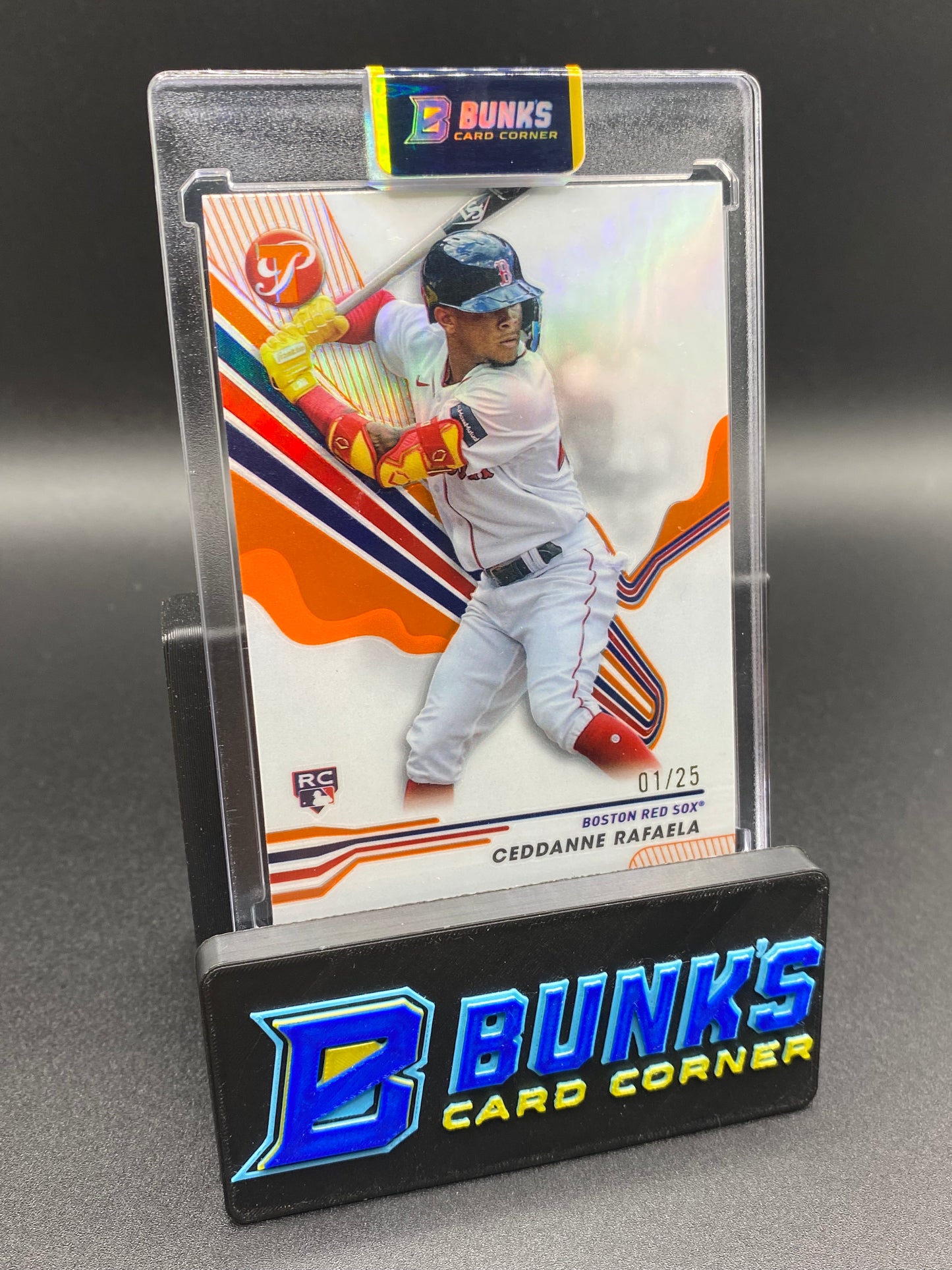 2024 Ceddanne Rafaela Orange Ref. SP RC 1/25