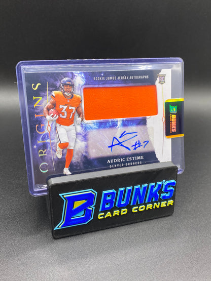 2024 Denver Broncos Origins Auto. Patch RC