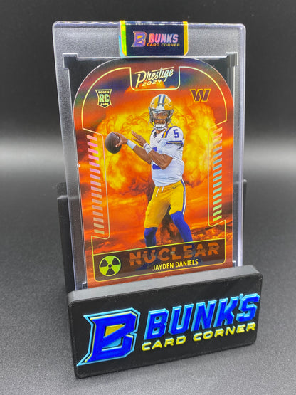 2024 Jayden Daniels Nuclear SP RC