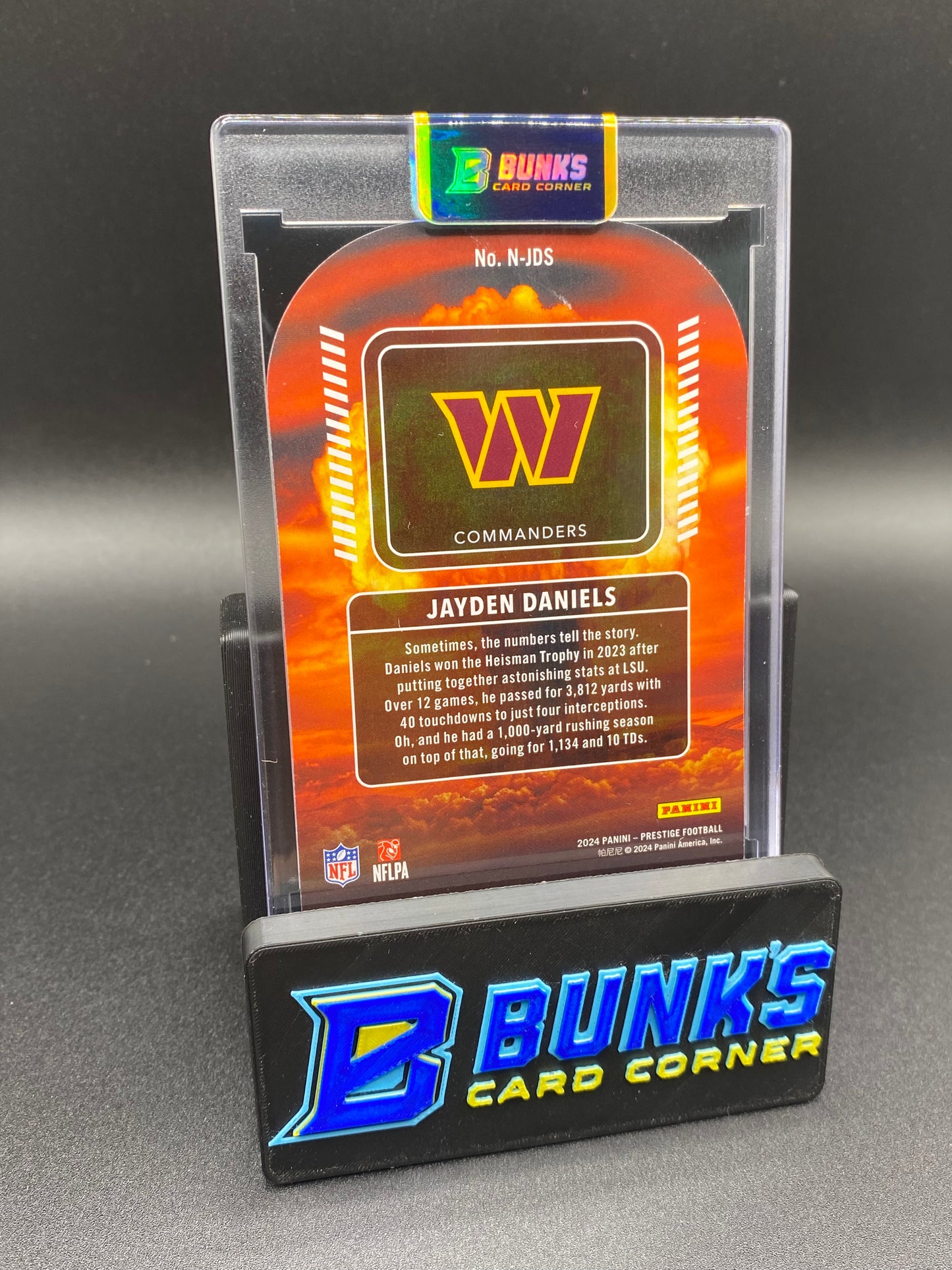 2024 Jayden Daniels Nuclear SP RC