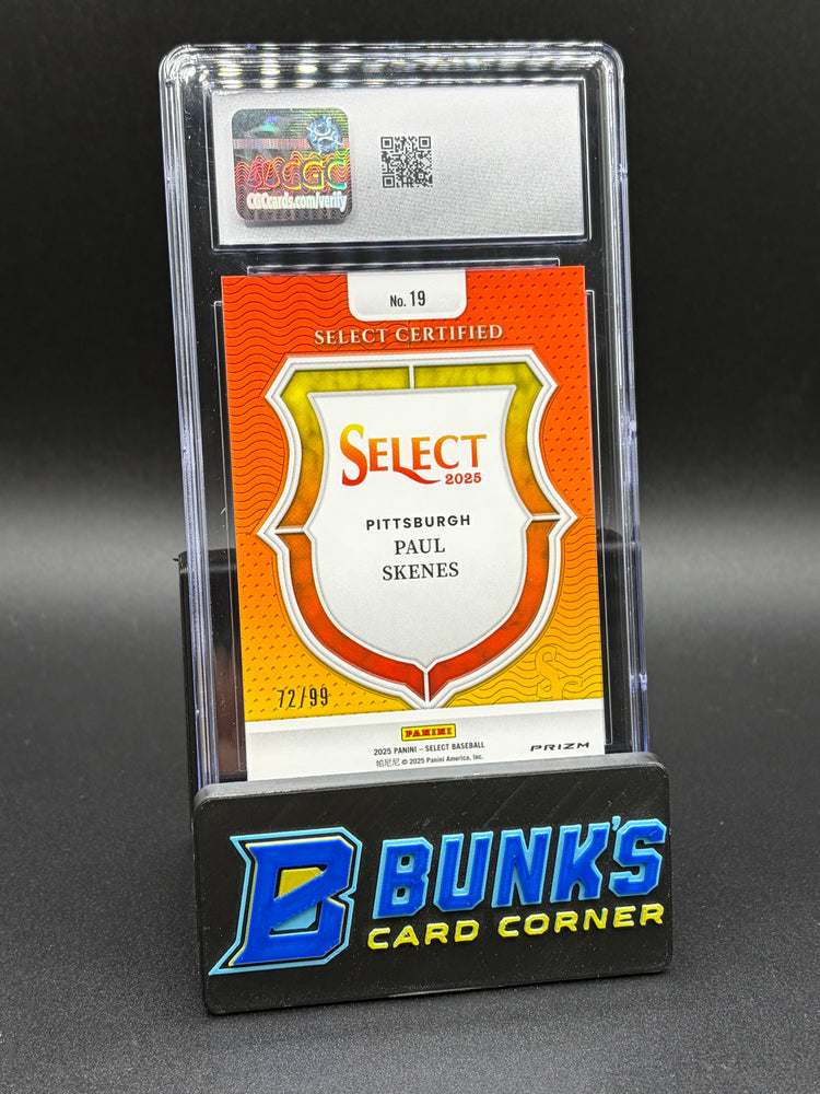 2025 Paul Skenes Red Select Certified CGC 9 72/99