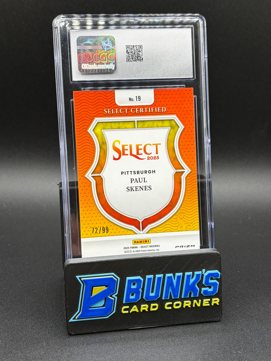 2025 Paul Skenes Red Select Certified CGC 9 72/99