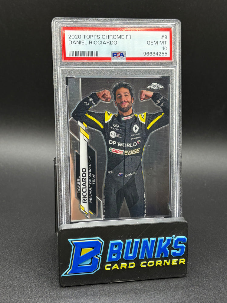 2020 Daniel Ricciardo Topps Chrome PSA 10