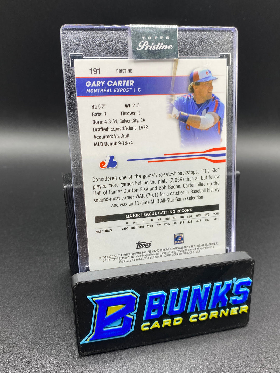 2024 Gary Carter Orange Ref. 10/25 SP