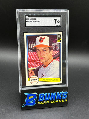 1982 Cal Ripken Jr Donruss SGC 7 RC