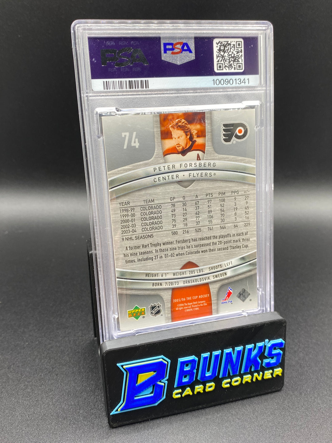 2005 Peter Forsberg PSA 9
