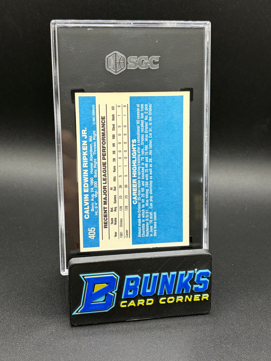 1982 Cal Ripken Jr Donruss SGC 7 RC