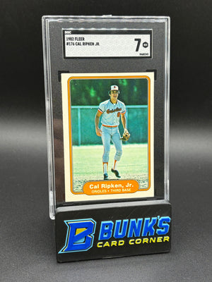 1982 Cal Ripken Jr Fleer SGC 7