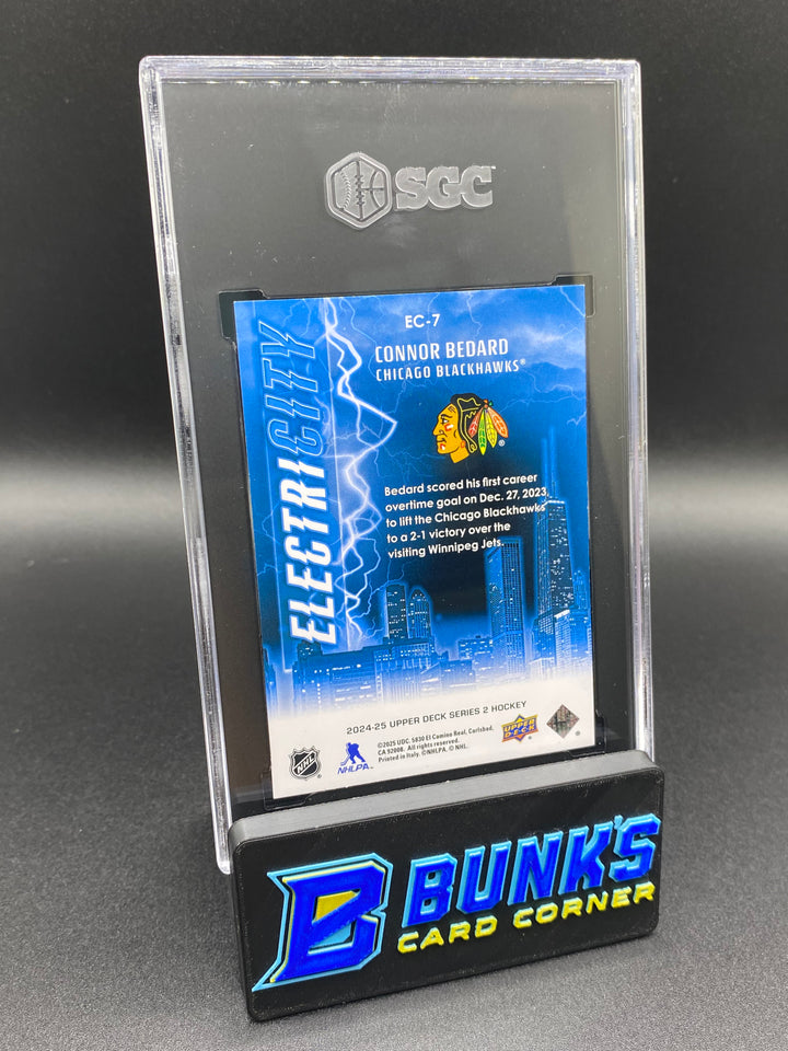 2024-25 Connor Bedard Electricity SGC 9.5