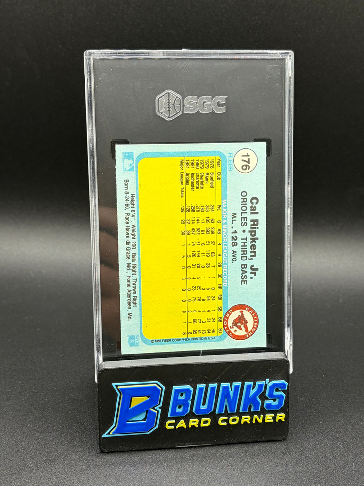 1982 Cal Ripken Jr Fleer SGC 7