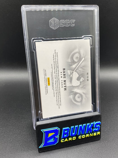 2023 Babe Ruth Origins Tiger Eyes SP SGC 8.5