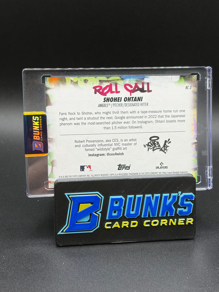 2023 Shohei Ohtani Topps Big League "Roll Call"