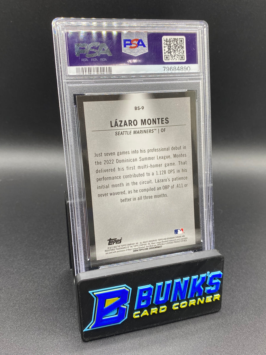 2023 Lazaro Montes Spotlights-Green Ref. PSA 9