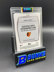 2025 Coby Mayo Tribute Auto 7/99