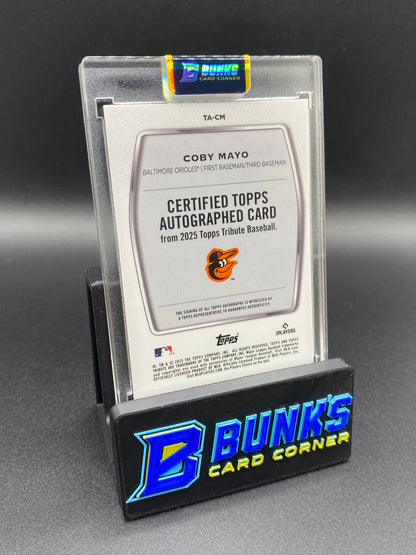 2025 Coby Mayo Tribute Auto 7/99