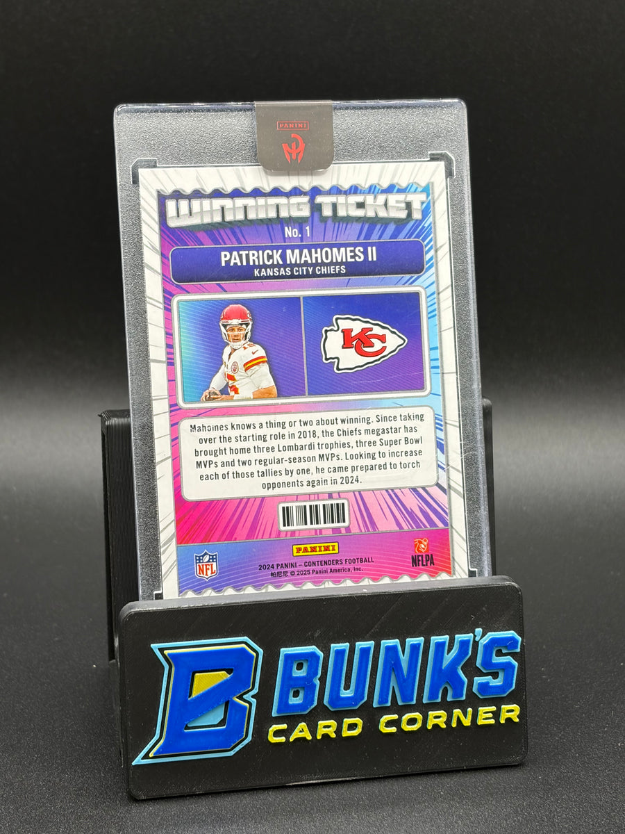 2024 Patrick Mahomes II Winning Ticket Auto 1/1