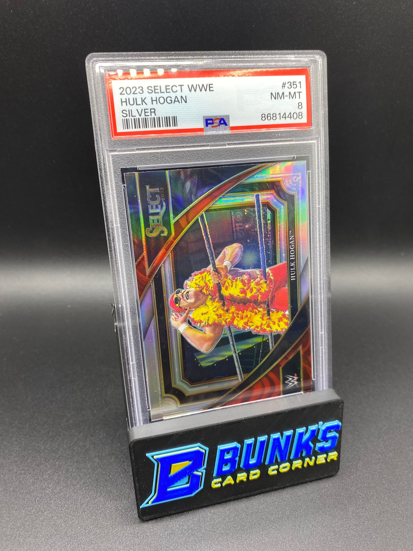 2023 Hulk Hogan Silver PSA 8