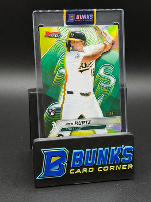 2025 Nick Kurtz Topps Bowmans Best RC 65/75