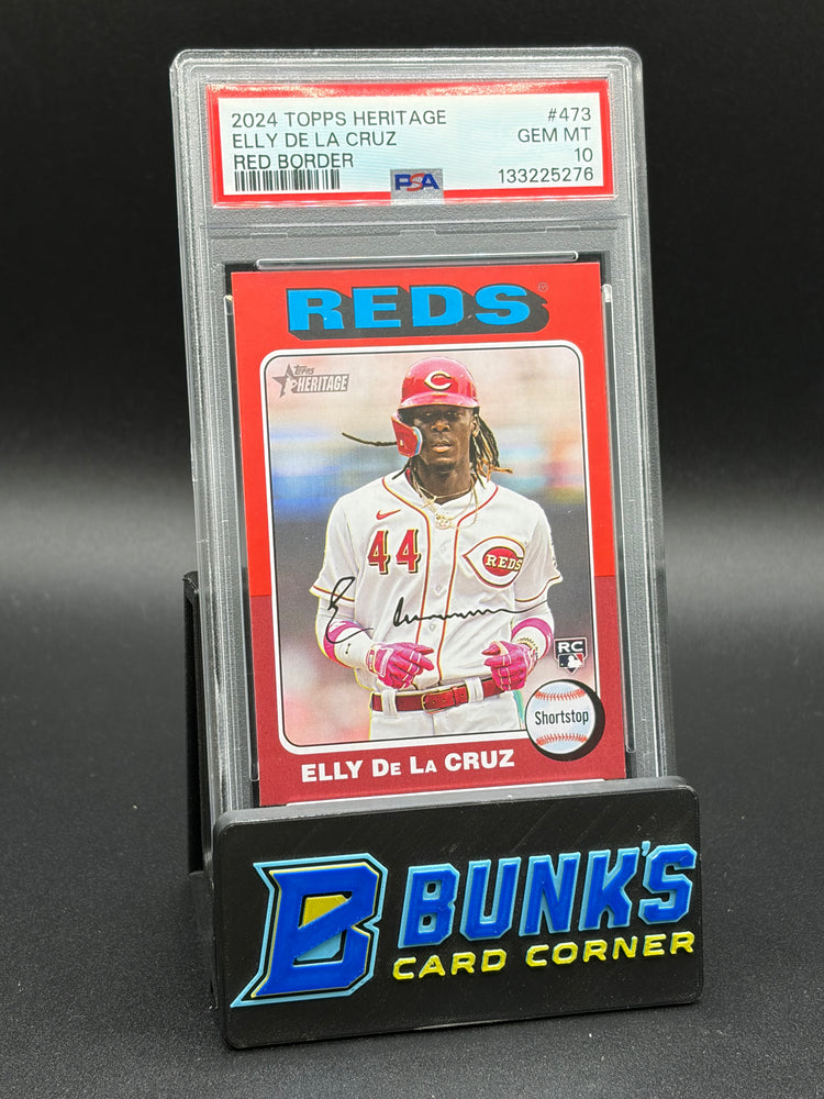 2024 Elly De La Cruz Red Border PSA 10 RC