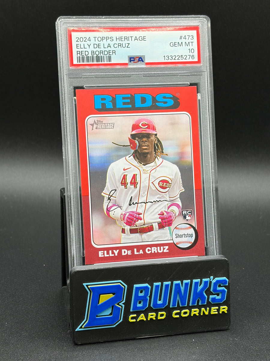 2024 Elly De La Cruz Red Border PSA 10 RC