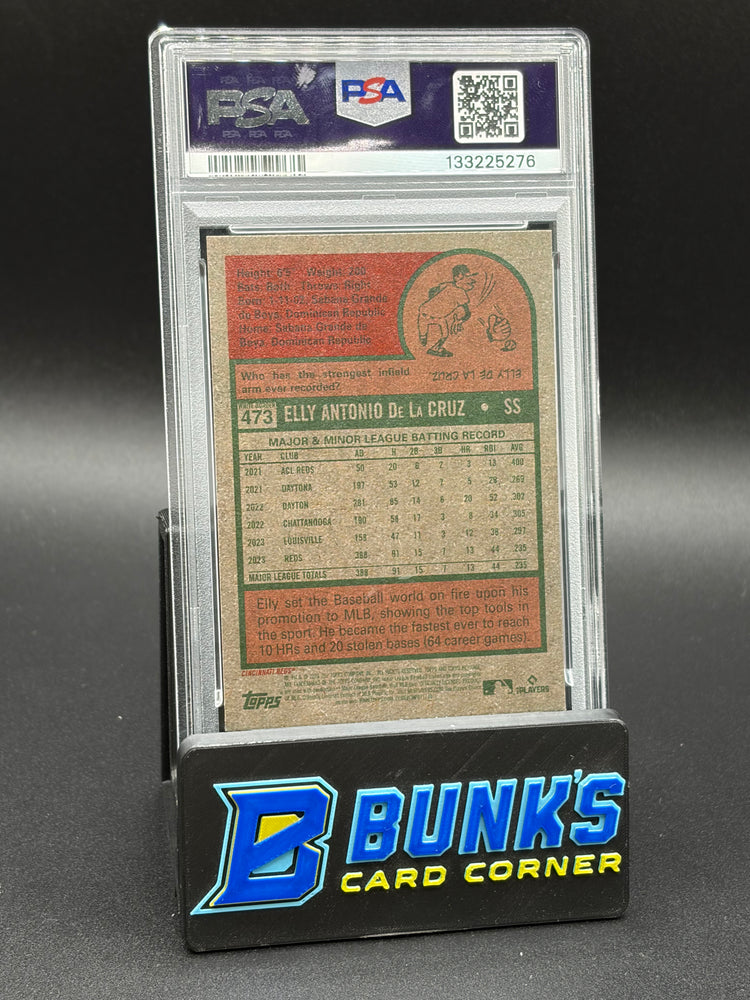2024 Elly De La Cruz Red Border PSA 10 RC