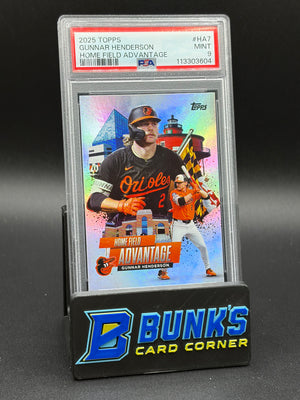 2025 Gunnar Henderson Home Field Advantage PSA 9