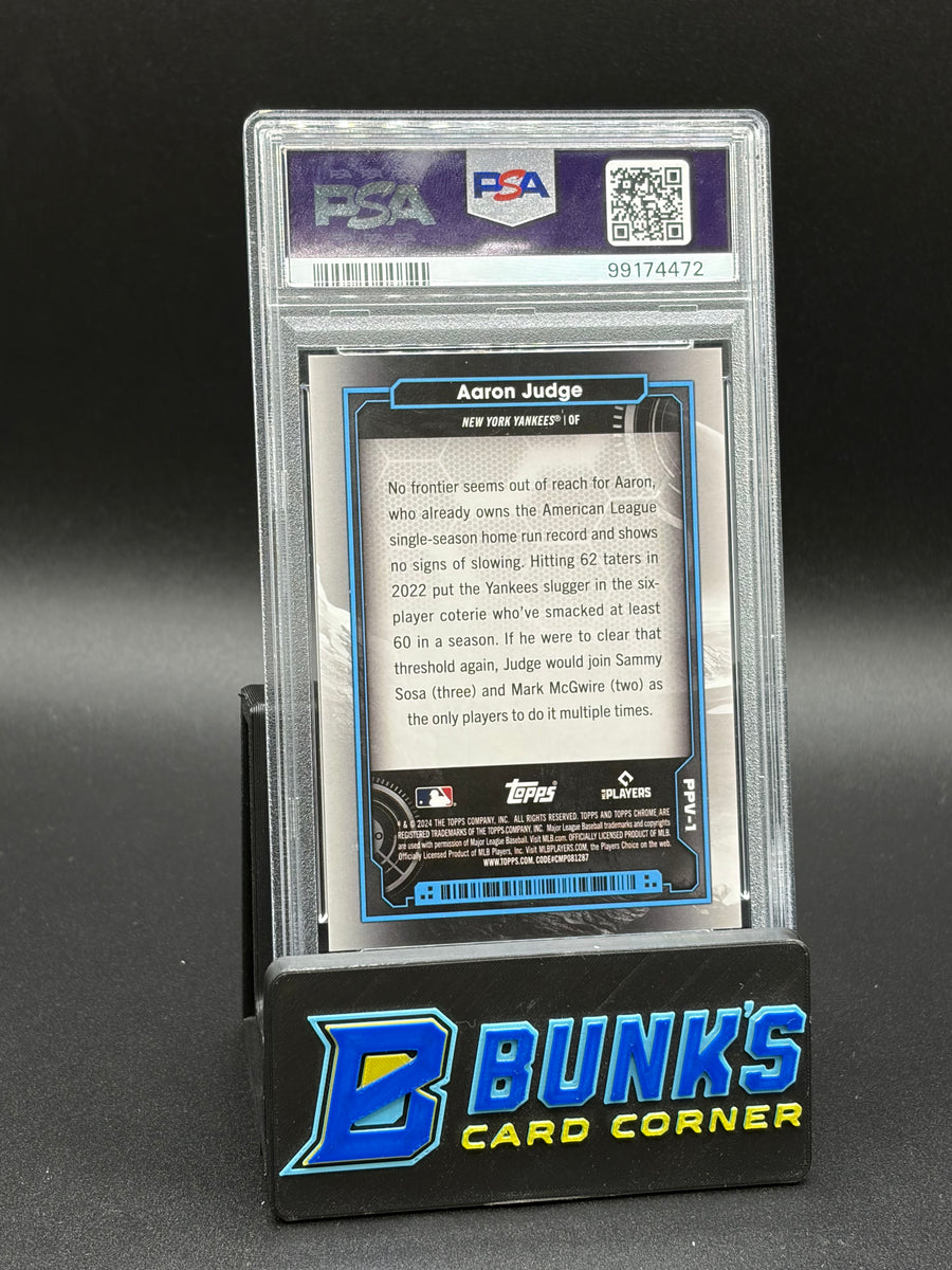 2024 Aaron Judge Planetary Pursuit Venus PSA 10