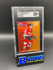 2023-24 Conner Bedard Color Flow Red/Orange SGC 10