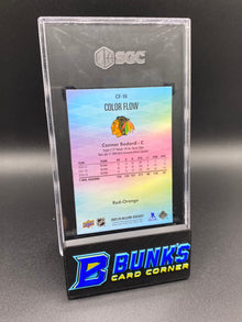 2023-24 Conner Bedard Color Flow Red/Orange SGC 10