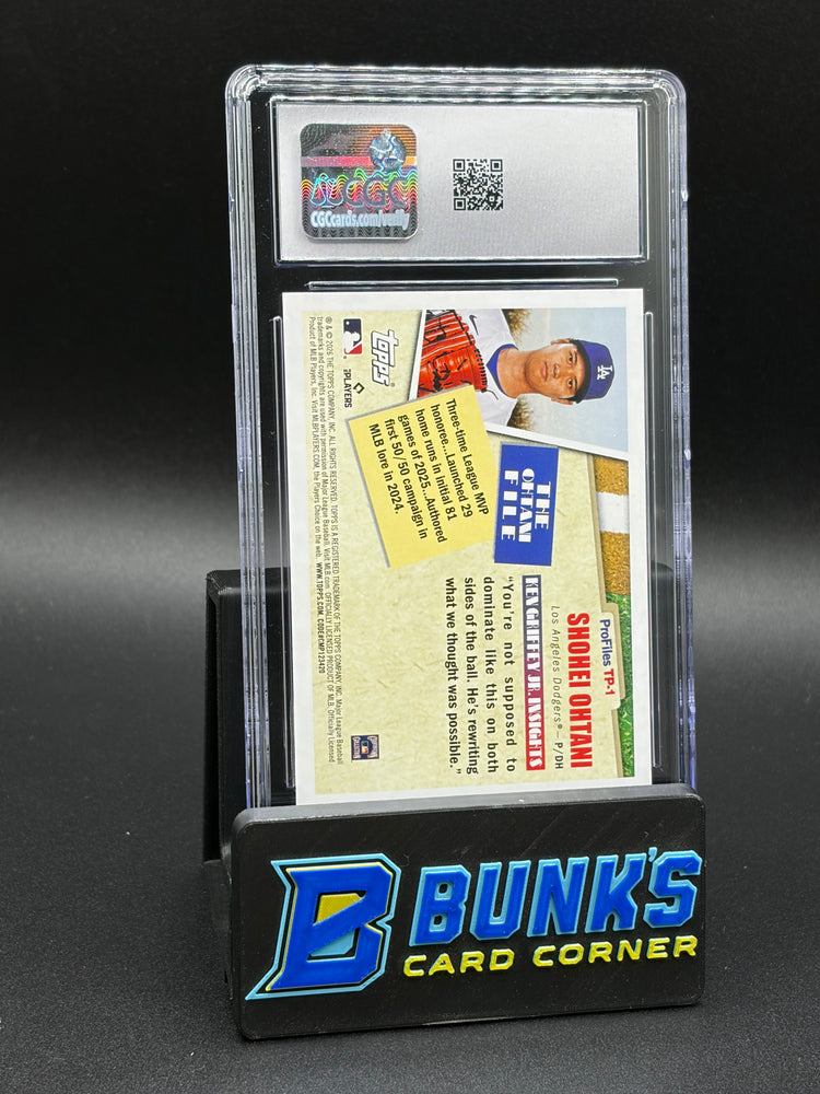 2026 Shohei Ohtani Topps Profiles CGC 10