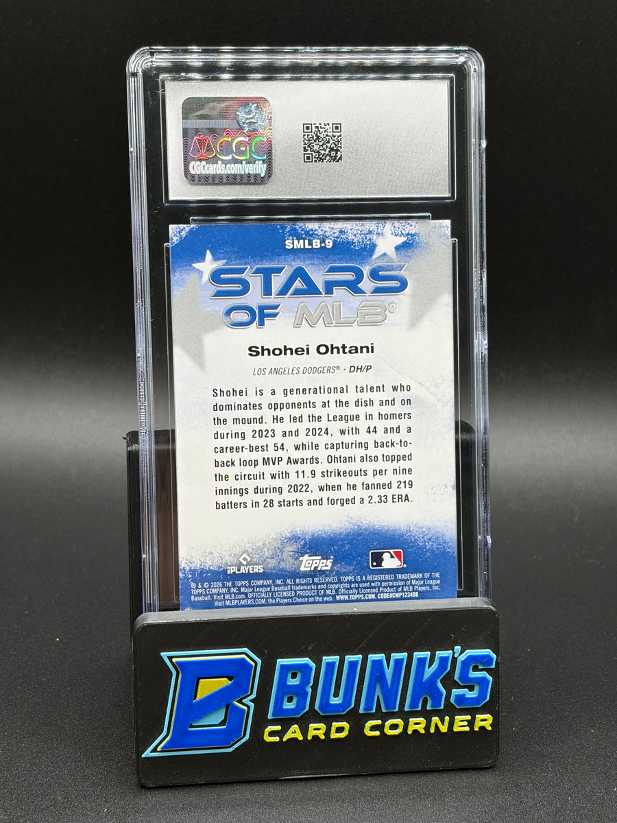 2026 Shohei Ohtani Stars of MLB CGC 10