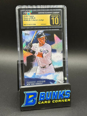 2026 Aaron Judge Stars of MLB CGC Pristine 10