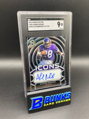 2024 Ahmad Rashad Icons Auto. 147/149 SGC 9