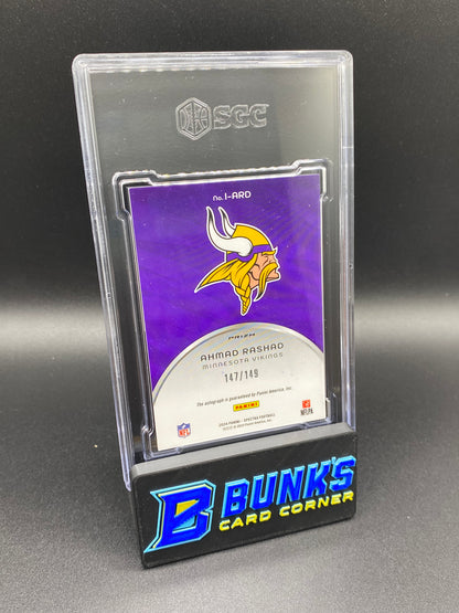 2024 Ahmad Rashad Icons Auto. 147/149 SGC 9