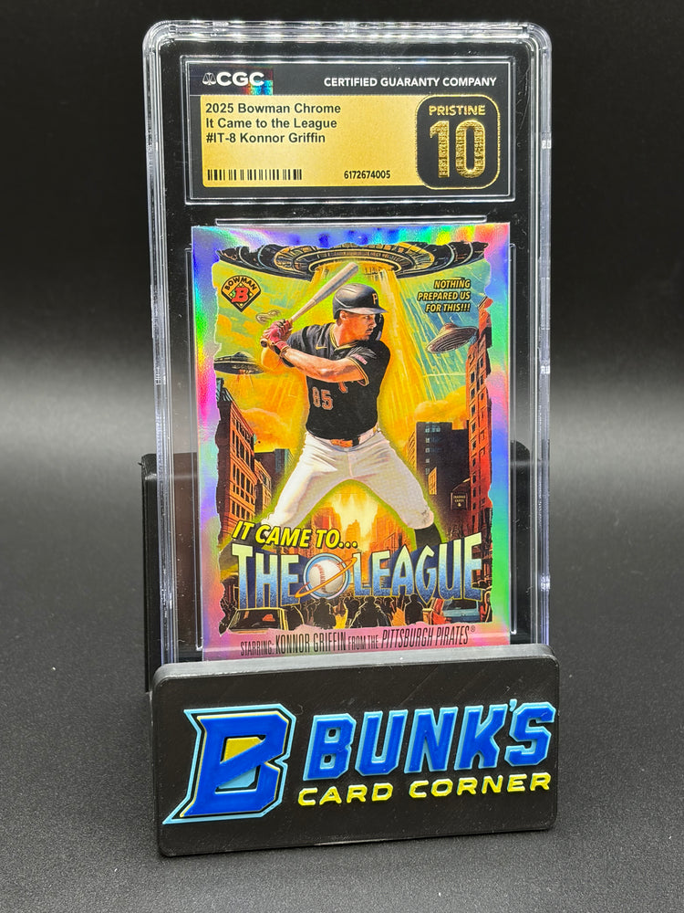 2025 Konnor Griffin It Came to the League CGC Pristine 10