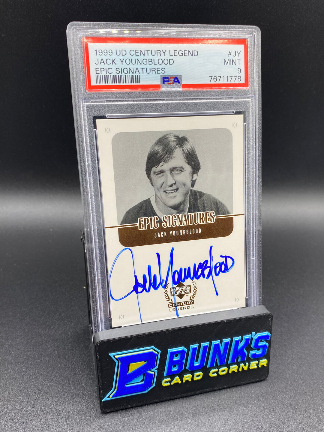 1999 Jack Youngblood Epic Sig. PSA 9