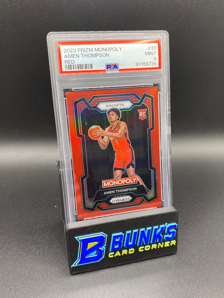 2023 Amen Thompson Red PSA 9