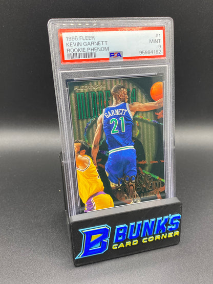 1995 Kevin Garnett Rookie Phenom PSA 9