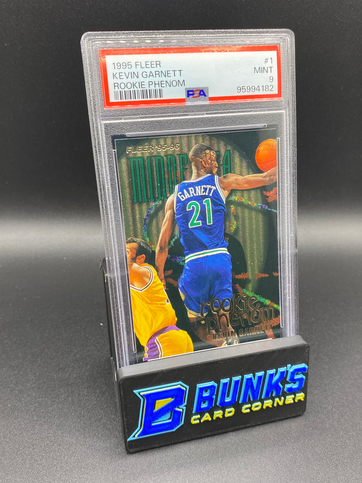 1995 Kevin Garnett Rookie Phenom PSA 9